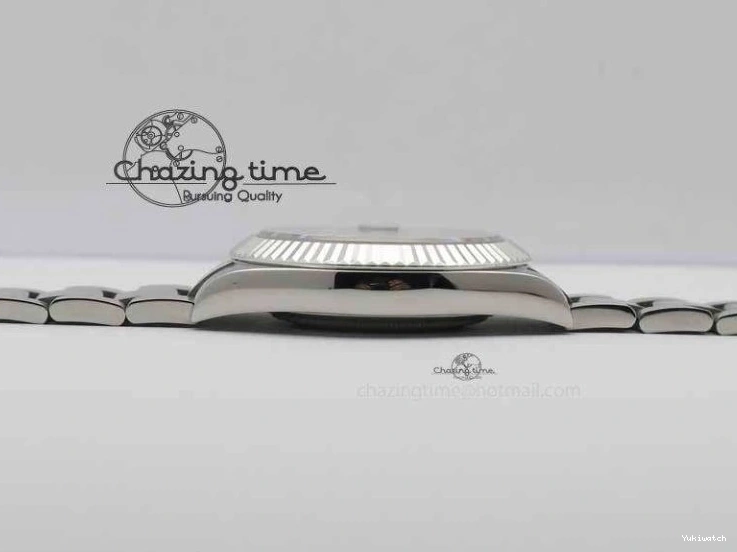 41mm Blue Maker SS Dial SA3136 Bracelet Arabic Silver SS Best On BP 116334 Edition II DateJust 0223